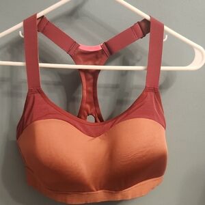 Brooks Women's Racerback Sports Bra- Burgundy